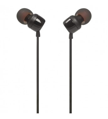 Auricular JBL TUNE T110 con Jack 3.5mm/Micrófono - Black