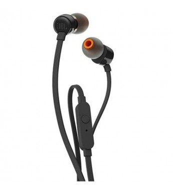 Auricular JBL TUNE T110 con Jack 3.5mm/Micrófono - Black