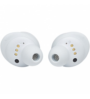 Auricular Inalámbrico JBL LiveFree NC+ TWS con Micrófono/Wireless Charging/Bluetooth/IPX7/ de 6.8mm - Blanco