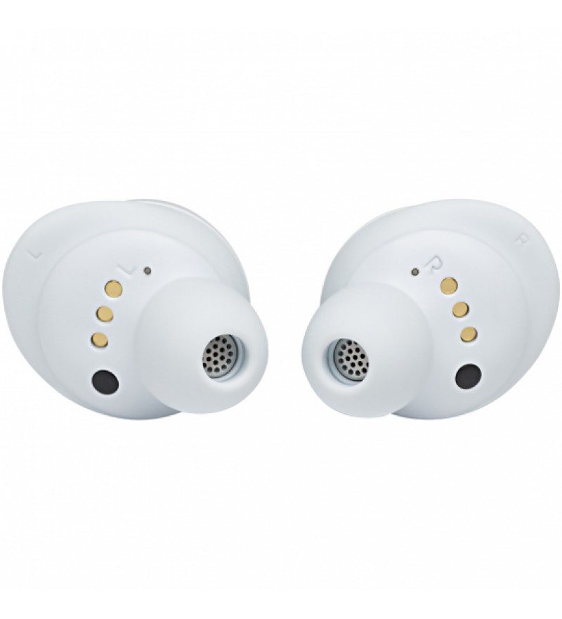 Auricular Inalámbrico JBL LiveFree NC+ TWS con Micrófono/Wireless Charging/Bluetooth/IPX7/ de 6.8mm - Blanco