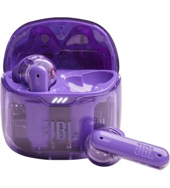 Auriculares Inalámbricos JBL Tune Flex Ghost Edition Bluetooth/Micrófono/IPX4 - Purple Ghost