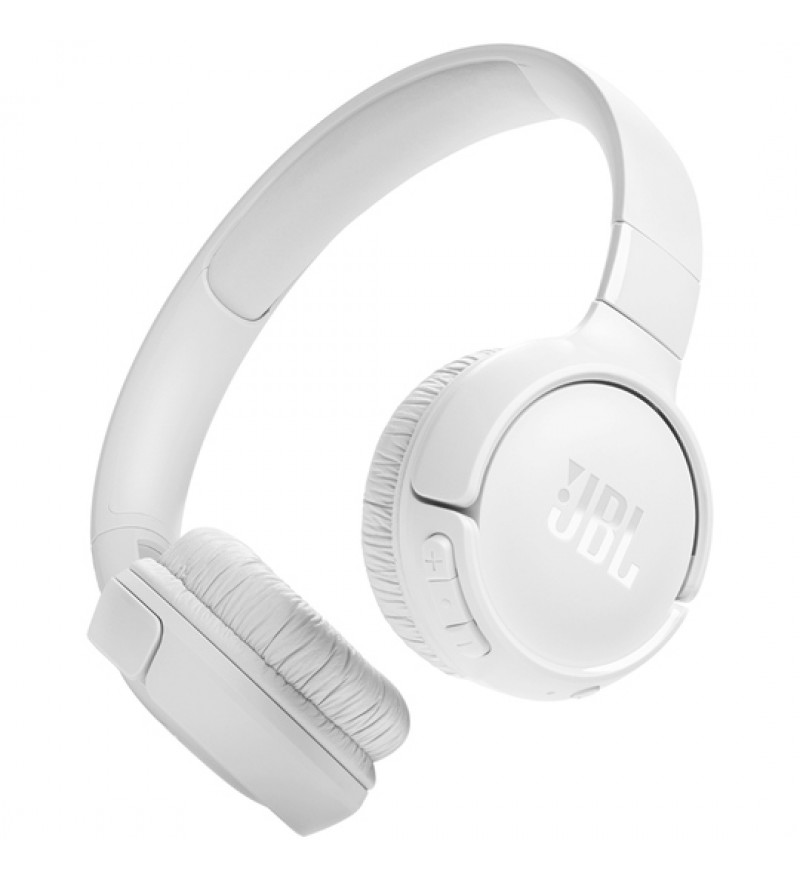 Auriculares Inalámbricos JBL TUNE 520BT con Bluetooth/Micrófono - White