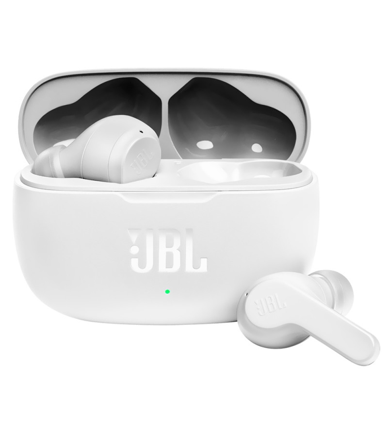 Auriculares Inalámbricos JBL Wave 200TWS Bluetooth/Micrófono/IPX2 - White (Caja Fea)