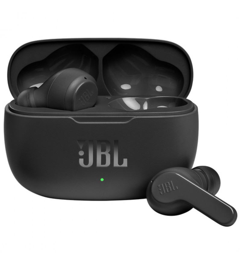 Auriculares Inalámbricos JBL Wave 200TWS Bluetooth/Micrófono/IPX2 - Black