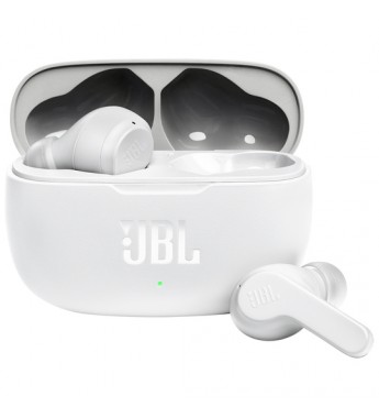 Auriculares Inalámbricos JBL Wave 200TWS Bluetooth/Micrófono/IPX2 - White