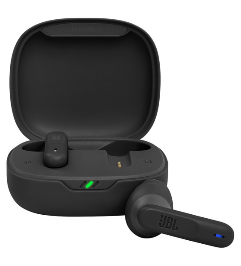 Auriculares Inalámbricos JBL Wave 300TWS Bluetooth/Micrófono/IPX2 - Black