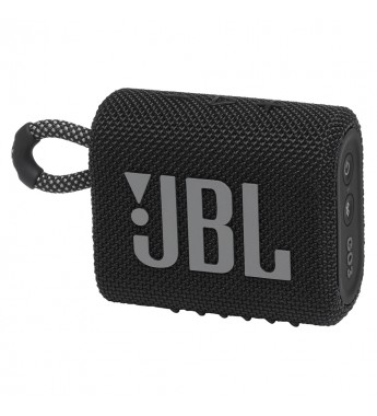 Speaker JBL Go 3 con Bluetooth/IP67/2.7Wh - Black