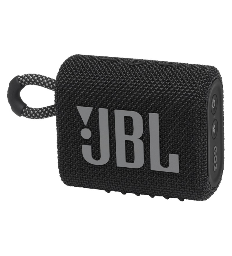 Speaker JBL Go 3 con Bluetooth/IP67/2.7Wh - Black