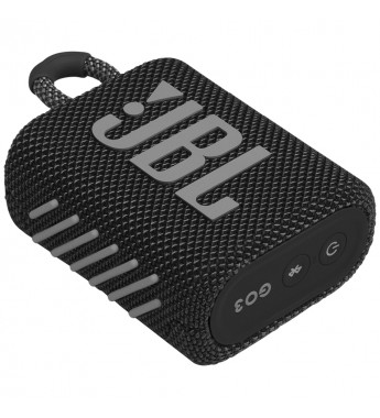 Speaker JBL Go 3 con Bluetooth/IP67/2.7Wh - Black
