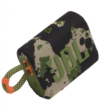 Speaker JBL Go 3 con Bluetooth/IP67/2.7Wh - Squad