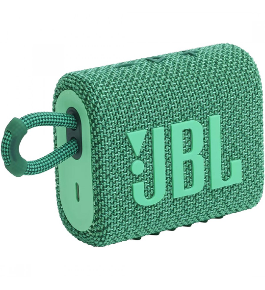 Speaker JBL Go 3 Eco con Bluetooth/IP67/2.7Wh - Green