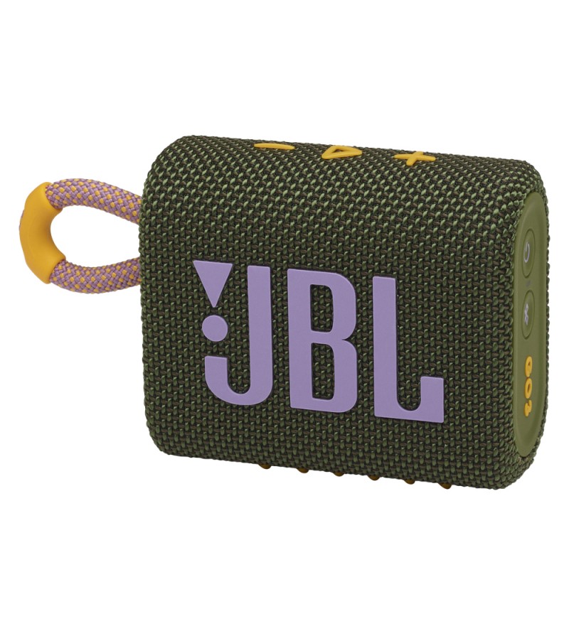 Speaker JBL Go 3 con Bluetooth/IP67/2.7Wh - Green