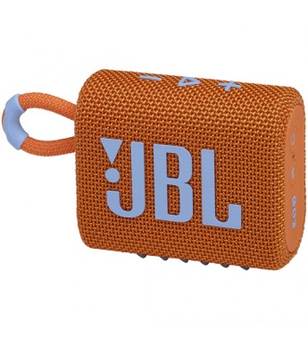Speaker JBL Go 3 con Bluetooth/IP67/2.7Wh - Orange