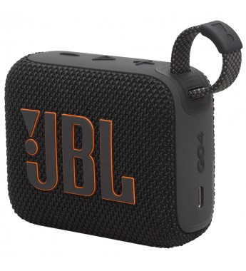 Speaker JBL Go 4 con Bluetooth/IP67/3.23Wh - Negro
