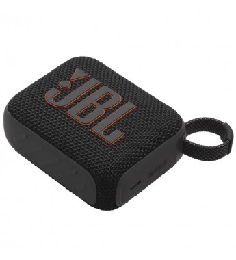 Speaker JBL Go 4 con Bluetooth/IP67/3.23Wh - Negro