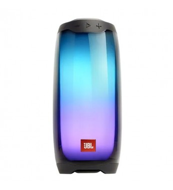 Speaker JBL Pulse 4 con Bluetooth/Iluminación 360º/IPX7/Batería 7.260 mAh - Negro