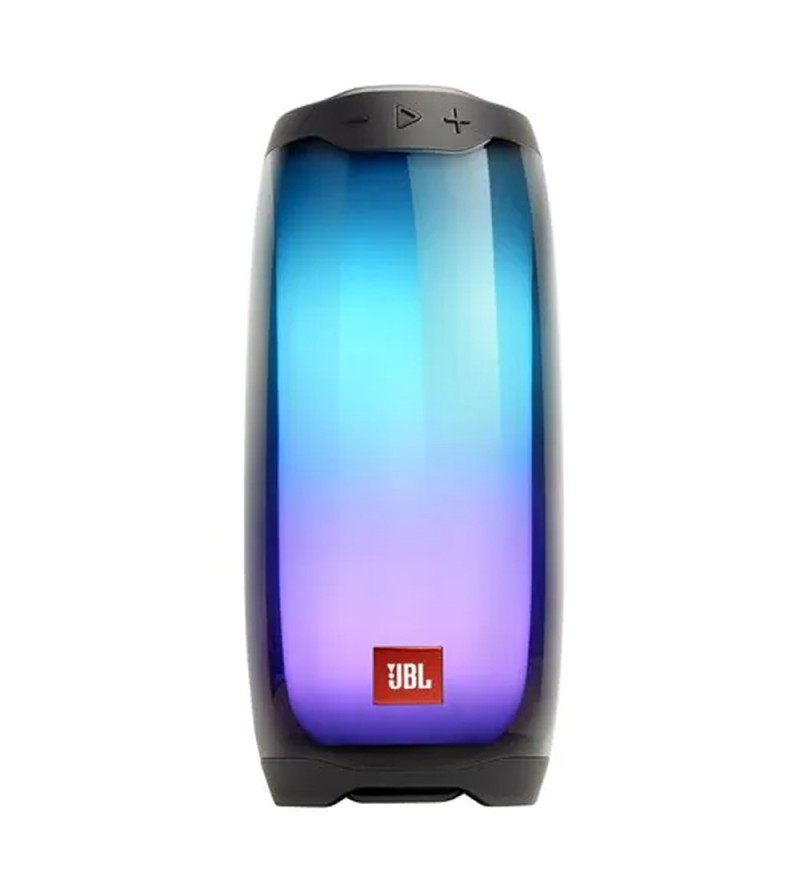 Speaker JBL Pulse 4 con Bluetooth/Iluminación 360º/IPX7/Batería 7.260 mAh - Negro