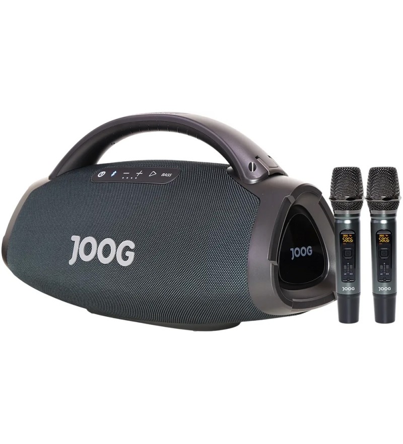 Speaker Joog One Hifi Jof-01 X2Microfono/ 9000MAH/ 200W - Black