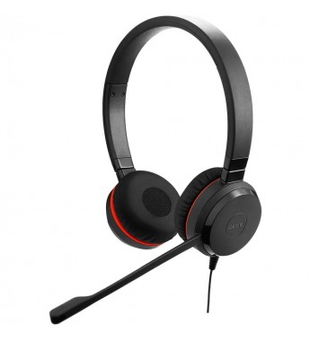 Auricular Jabra GN Evolve 30 II HSC060 Stereo/USB/3.5mm - Black (Con Estuche)