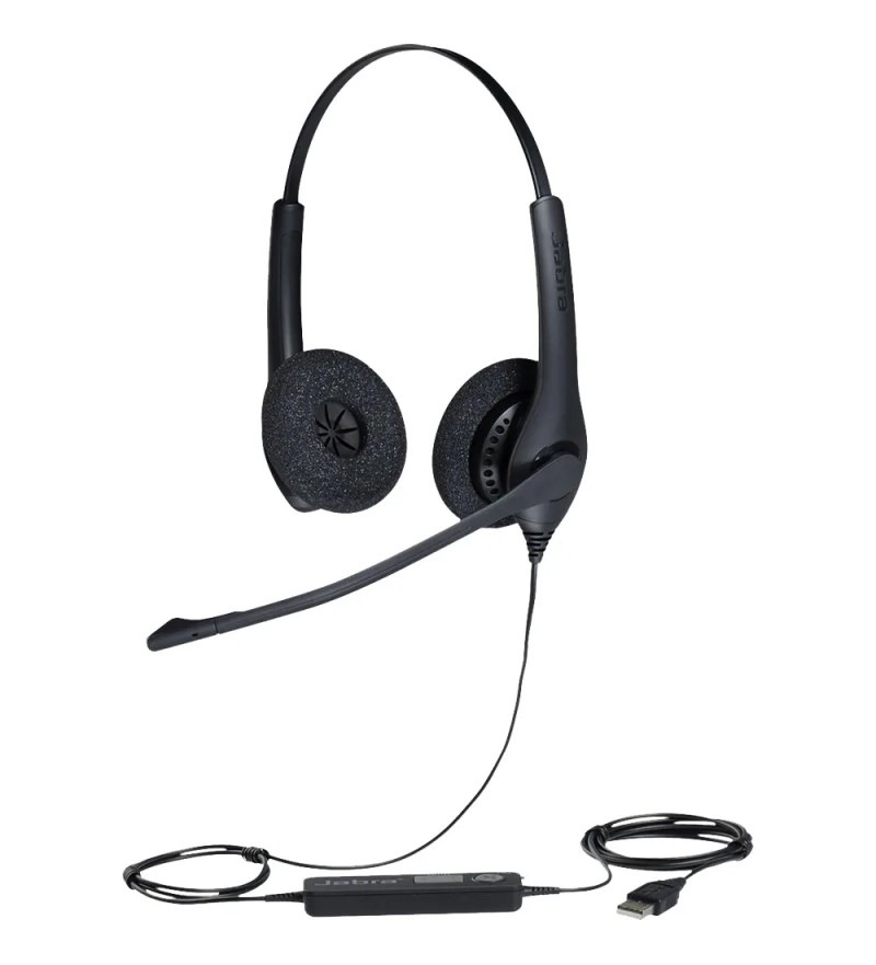 Auricular Jabra GN Biz 1100 HSC027 Duo USB/NC - Negro