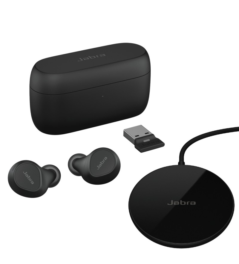 Auricular Jabra GN EVOLVE2 Buds OTE140R USB-A/UC Wireless/Charging Pad - Negro