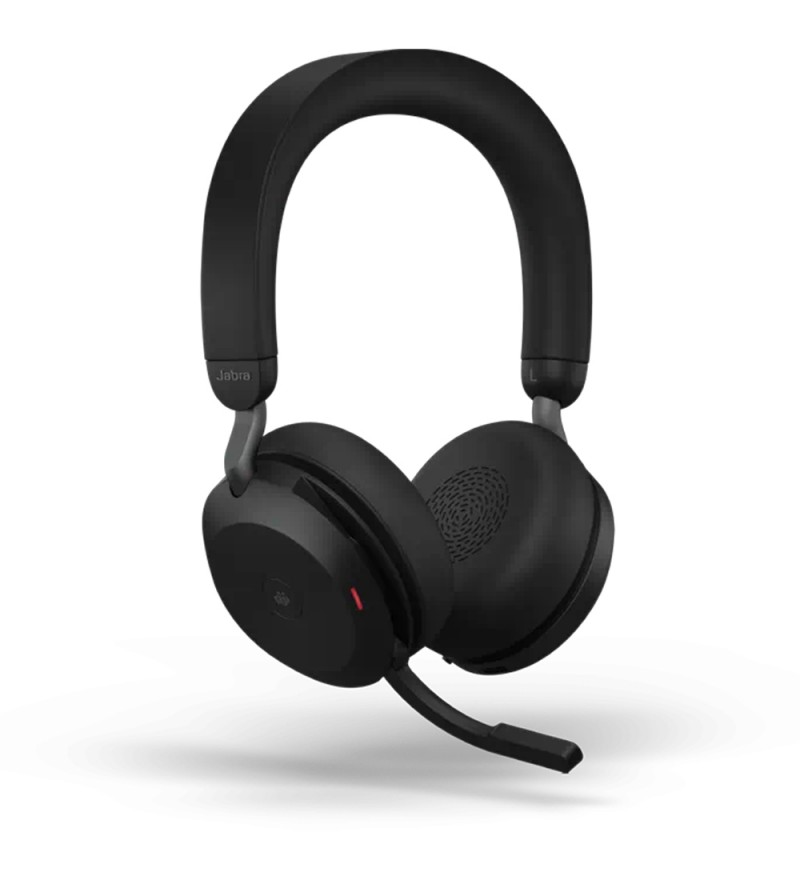 Auricular Jabra GN EVOLVE2 75 W180 LINK380/390A MS Stereo Con Estuche - Negro