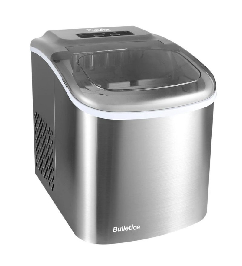 Fabricadora de Hielo Quanta QTFHB12 1.2L/ 12Kg/ 110V-60Hz - Inox