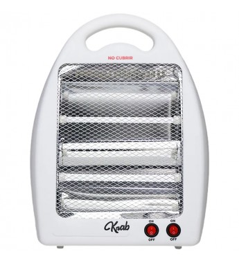  Estufa Eléctrico Krab KBEP800 Quartzo Portátil 110v - Blanco 