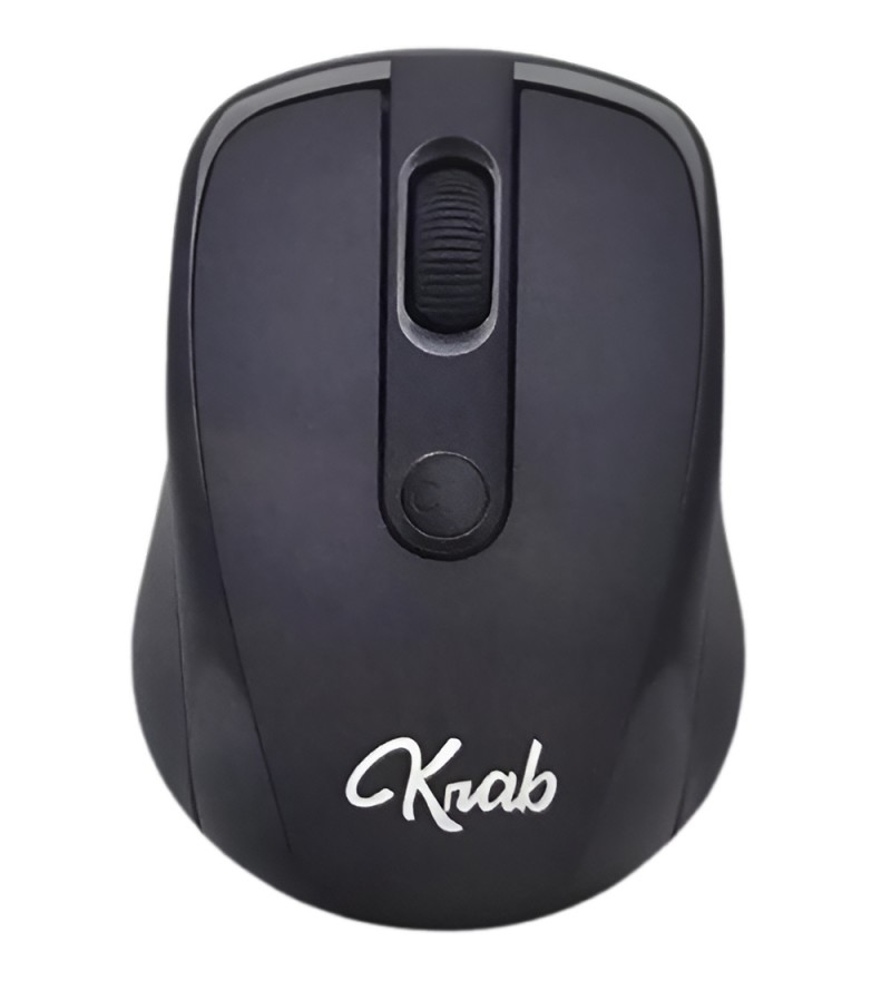 Mouse Wireless Krab KBMI13 1600DPI/2.5GHZ/USB - Black