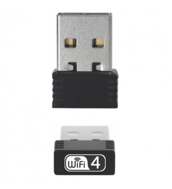 Adaptador USB Krab KBAAI150 Wi-Fi/150Mbps - Negro 
