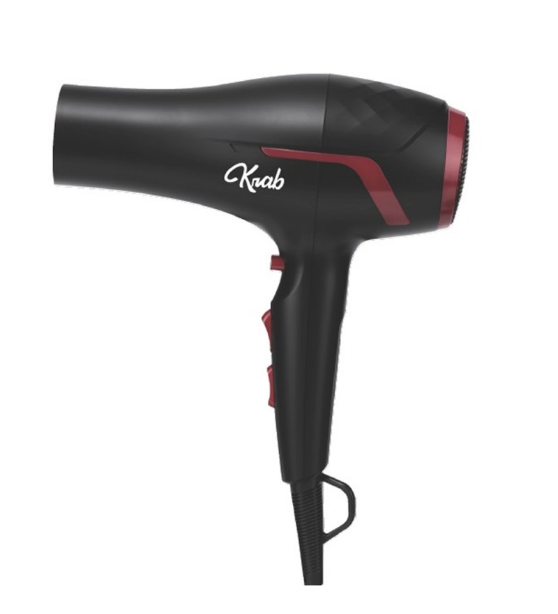 Secadora de Cabello Quanta Krab KBSC20 2000W 220V/2Vel/3Temp - Negro