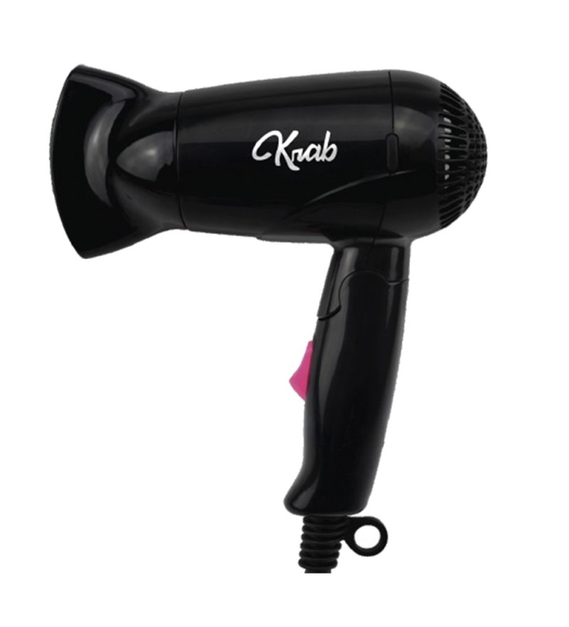 Secador de Cabello Quanta Krab KBSC12 2 Velocidades 1200W/Bivolt - Negro 