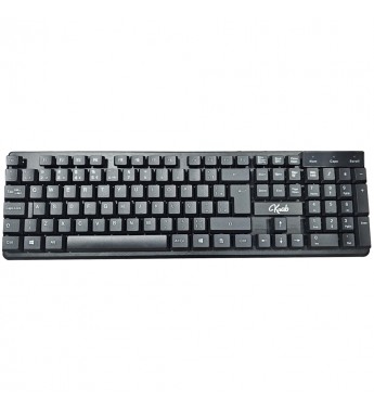 Teclado Krab KBTC20 Puerto USB - Negro