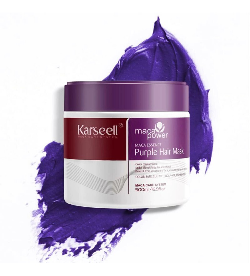Mascara Capilar Karseell Maca Power Purple Hair - 500mL