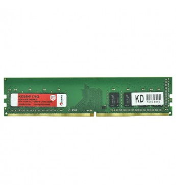 Memoria RAM para PC Keepdata de 4GB KD24N17 DDR4/2400MHz - Verde