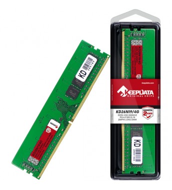 Memoria RAM para PC Keepdata KD26N19/4G de 4GB DDR4/2666MHz - Verde
