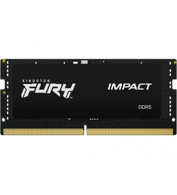 Memoria RAM para PC FURY Impact de 16GB KF548S38IB-16 DDR5/4800MHz - Negro
