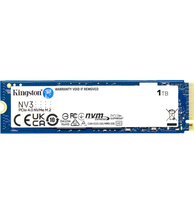 HD SSD M.2 de 1TB Kingston NV3 SNV3S/1000G