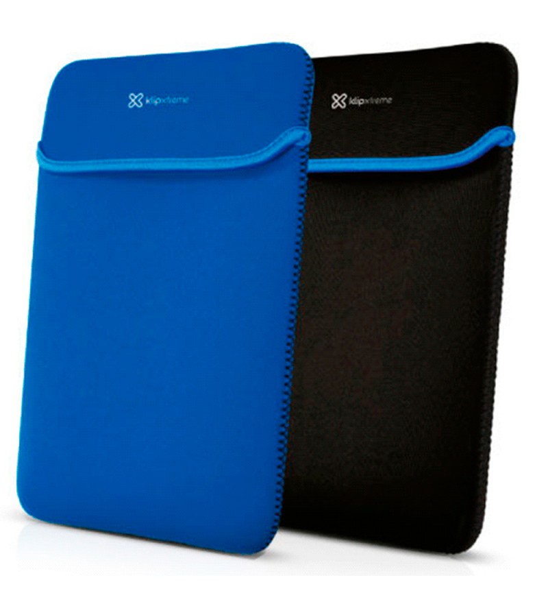 Funda para Notebook KLIP KNS-415BL Kolours 15.6'' - Negro/Azul