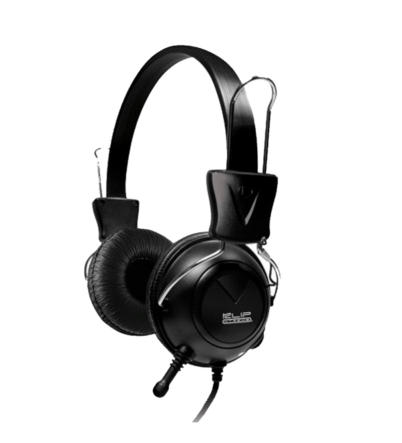 Auricular Klip KSH-320 Stereo 3.5mm/2Jack/32 Ohms - Black