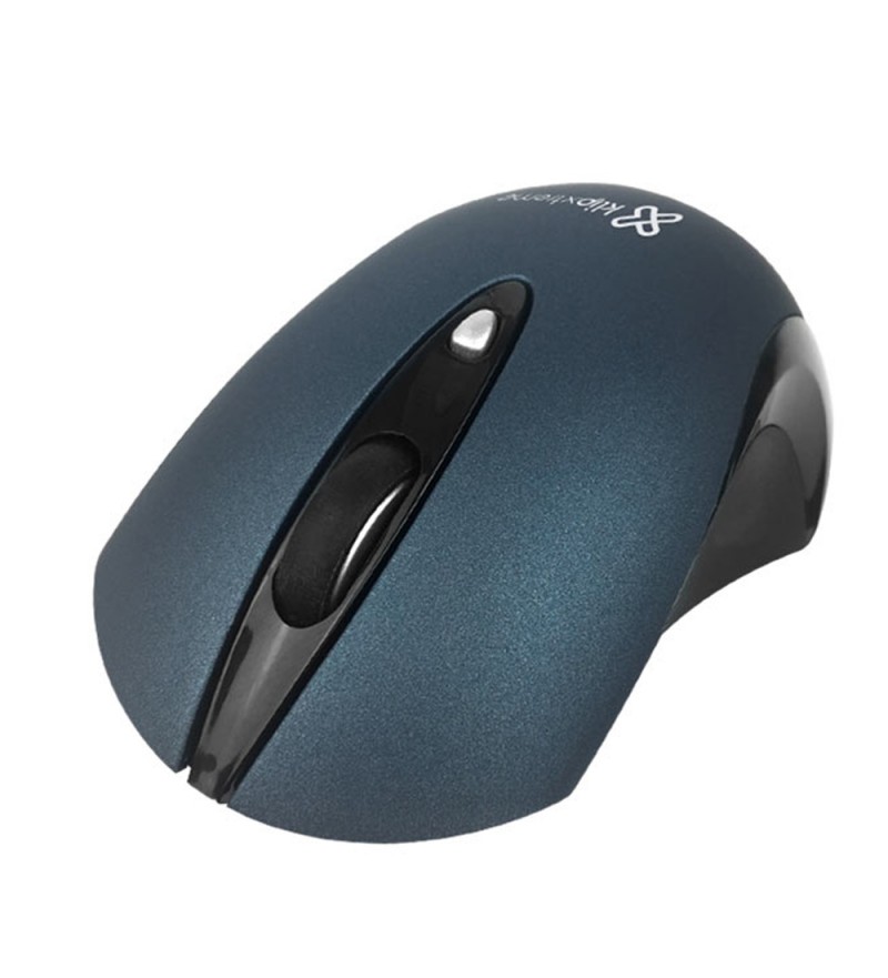 Mouse Klip Wireless KMW-400BL Ghos Touch 1600DPI/4 Bot/2.4GHz - Azul