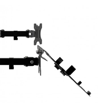 Soporte para Monitor/Notebook Klip KMM-301 13" a 32" hasta 8KG/360° - Negro
