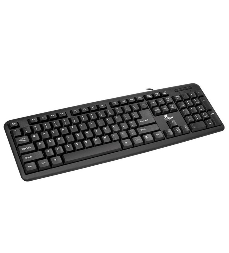Teclado Xtech XTX-160S Multimedia (Español) - Negro