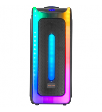 Speaker Kolav D2806 LED RGB Bluetooth / USB / TF / Aux / 8" - Negro
