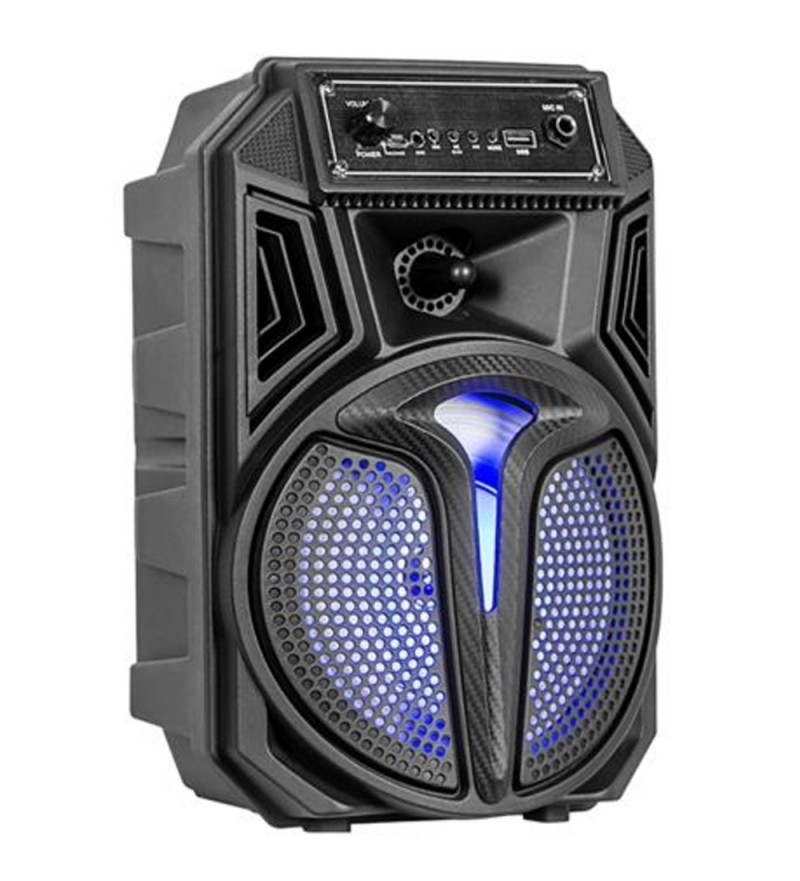 Speaker Kolav-S1203 LED 25W Bluetooth/USB/SD/FM/AUX - Black