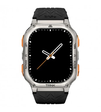 Smartwatch Kospet Tank M3 1.96" 42mm 5ATM/IP69K - Silver
