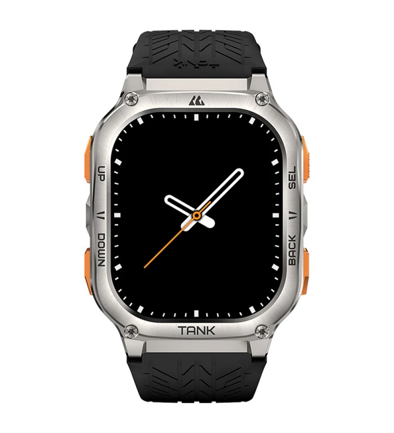 Smartwatch Kospet Tank M3 1.96" 42mm 5ATM/IP69K - Silver