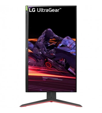 Monitor LED Gaming LG de 27" FHD UltraGear 27GP750-B HDR10/DisplayPort/HDMI/240Hz - Negro/Rojo
