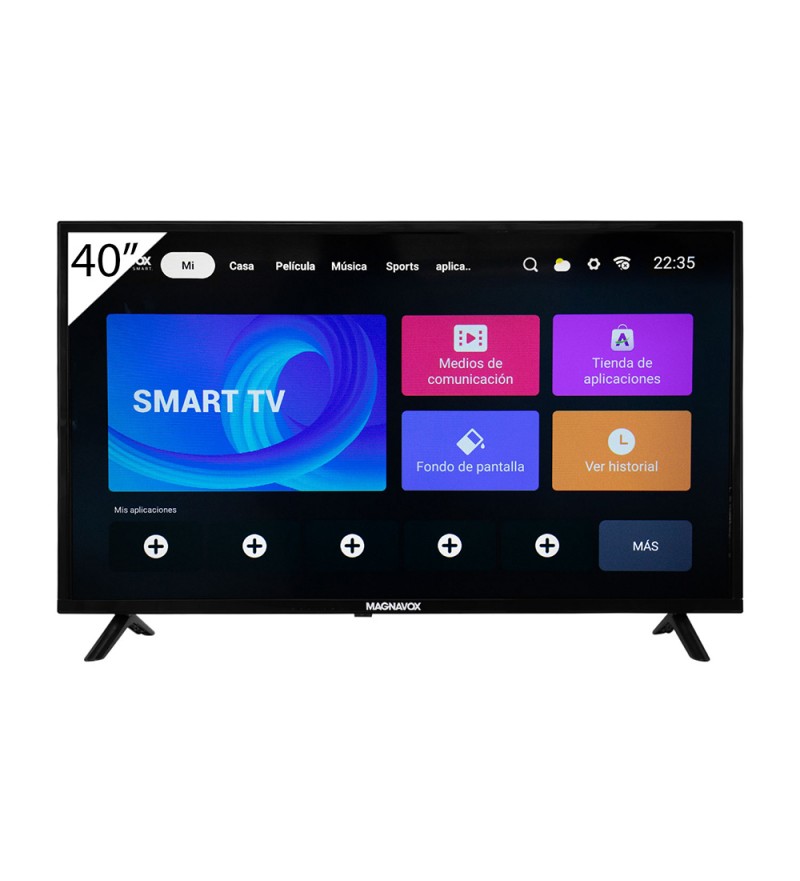 Smart TV 40" Magnavox 40MEZ443/M1 HD Wi-FI / USB / Android - Negro