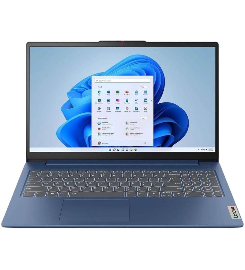 Notebook Lenovo Slim 3 83E60004US Intel Core 5-120U 15.6" 16GB de RAM/1TB SSD/W11 - Azul